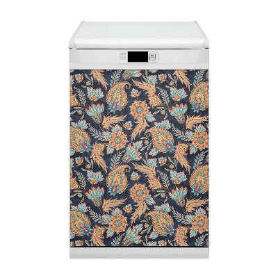 Aimant décoratif pour lave-vaisselle Paisley