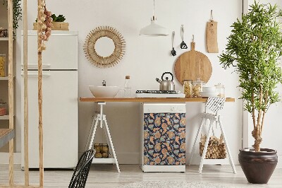 Aimant décoratif pour lave-vaisselle Paisley