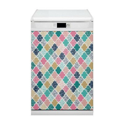 Aimant de couvercle de lave-vaisselle Motif coloré