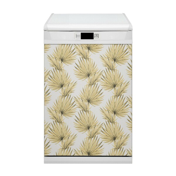 Aimant décoratif pour lave-vaisselle Feuilles tropicales