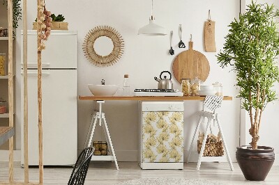 Aimant décoratif pour lave-vaisselle Feuilles tropicales