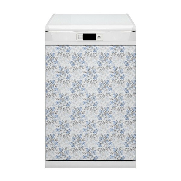 Aimant décoratif pour lave-vaisselle Fleurs
