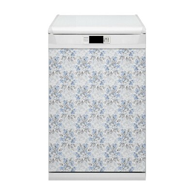 Aimant décoratif pour lave-vaisselle Fleurs