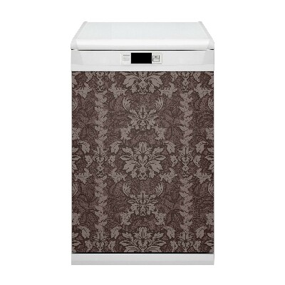 Aimant de couvercle de lave-vaisselle Damasique de style motif