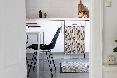 Deco magnetique pour lave vaisselle Murale rétro