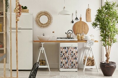 Deco magnetique pour lave vaisselle Murale rétro
