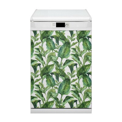 Magnet pour lave vaisselle Feuilles tropicales