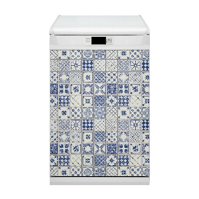 Aimant de couvercle de lave-vaisselle Tuiles azulejos
