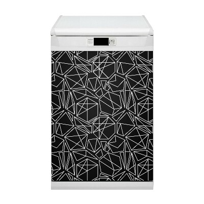 Aimant décoratif pour lave-vaisselle Forme de géométrie