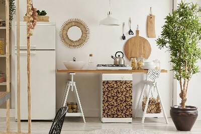 Deco magnetique pour lave vaisselle Motif de feuilles caduques