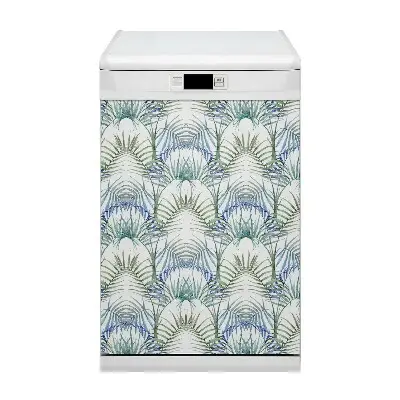 Magnet pour lave vaisselle Feuilles tropicales