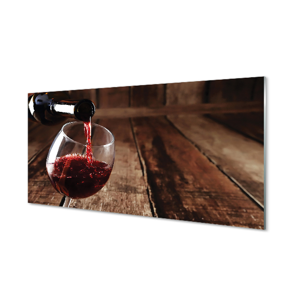 Tableaux sur verre acrylique Conseils verre de vin