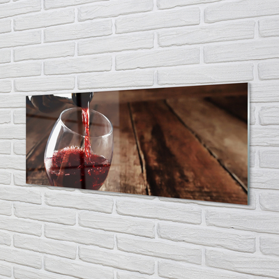 Tableaux sur verre acrylique Conseils verre de vin