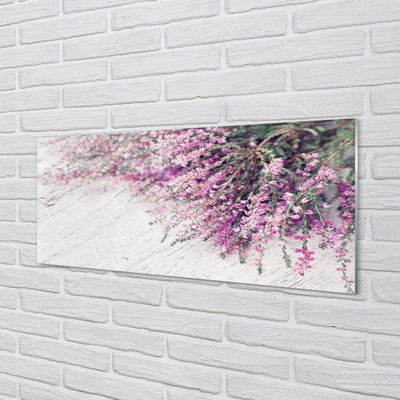 Tableaux sur verre acrylique Panneaux fleurs