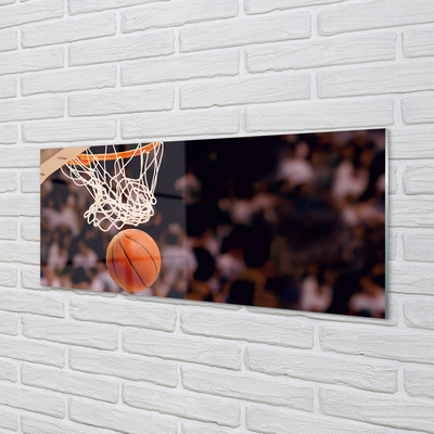 Tableaux sur verre acrylique Basketball