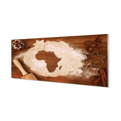 Tableaux sur verre acrylique Rouleau de cuisine afrique
