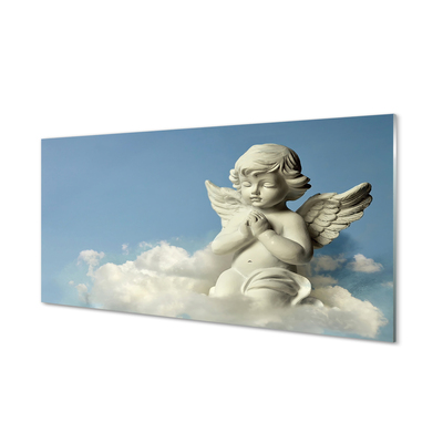 Tableaux sur verre acrylique Nuages ​​du ciel ange