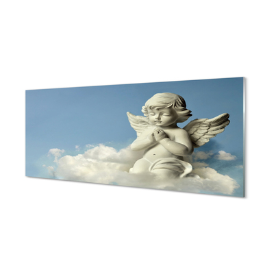 Tableaux sur verre acrylique Nuages ​​du ciel ange