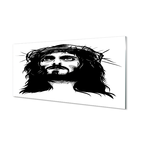 Tableaux sur verre acrylique Illustration de jésus