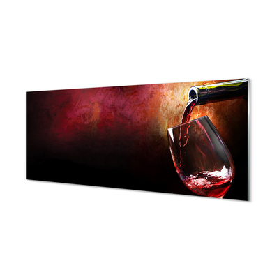 Tableaux sur verre acrylique Vin rouge