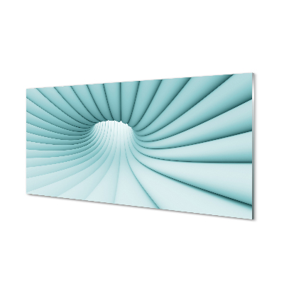 Tableaux sur verre acrylique Tunnel géométrique