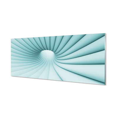 Tableaux sur verre acrylique Tunnel géométrique