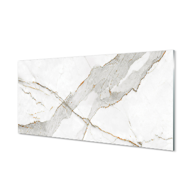 Tableaux sur verre acrylique Taches de pierre en marbre
