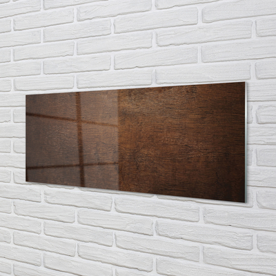 Tableaux sur verre acrylique Texture du grain du bois