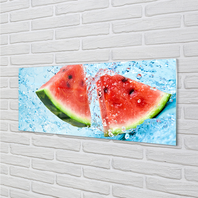 Tableaux sur verre acrylique Eau de melon d'eau