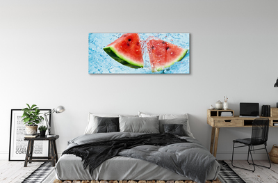 Tableaux sur verre acrylique Eau de melon d'eau