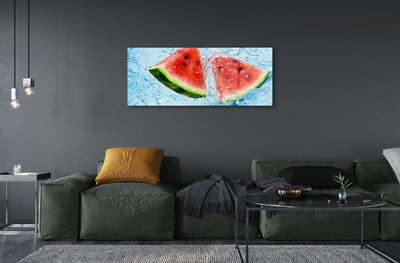 Tableaux sur verre acrylique Eau de melon d'eau