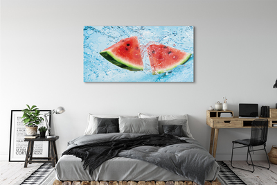 Tableaux sur verre acrylique Eau de melon d'eau