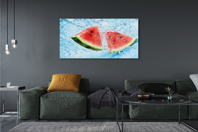 Tableaux sur verre acrylique Eau de melon d'eau