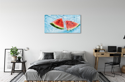 Tableaux sur verre acrylique Eau de melon d'eau