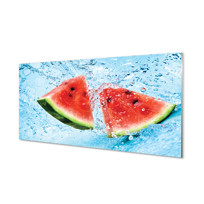 Tableaux sur verre acrylique Eau de melon d'eau