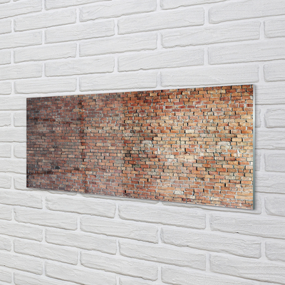 Tableaux sur verre acrylique Paroi de mur de briques