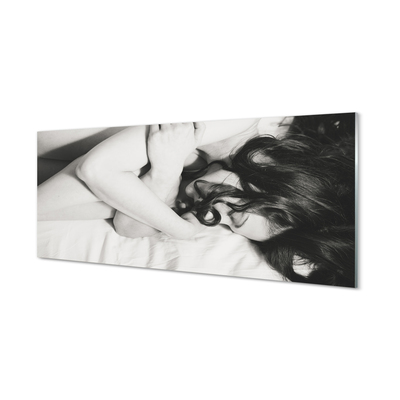 Tableaux sur verre acrylique Femme endormie