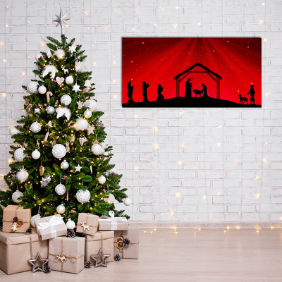 Image sur verre acrylique Étoile vacances de Noël