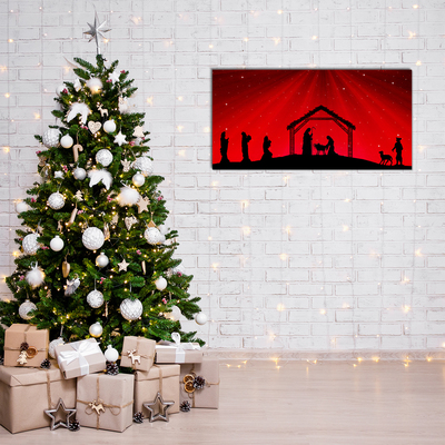 Image sur verre acrylique Étoile vacances de Noël