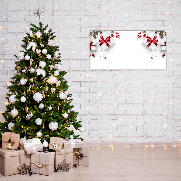 Tableaux sur verre acrylique Cadeaux de Noël Saint Brindilles