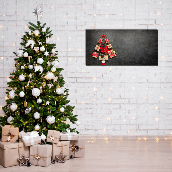 Tableaux sur verre acrylique Abstraction Cadeaux de Noël
