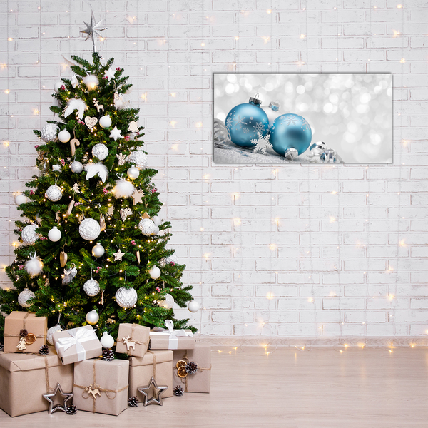 Image sur verre acrylique Babioles Vacances d'hiver Décorations