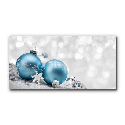Image sur verre acrylique Babioles Vacances d'hiver Décorations