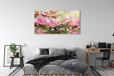 Tableaux sur toile canvas Fleurs