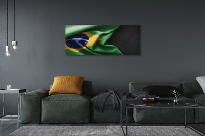 Tableaux sur toile canvas Drapeau du brésil