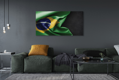 Tableaux sur toile canvas Drapeau du brésil