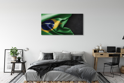 Tableaux sur toile canvas Drapeau du brésil