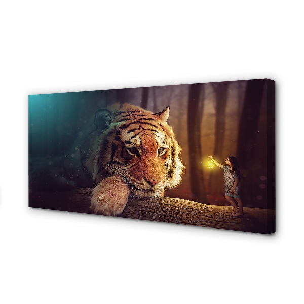 Tableaux sur toile canvas Tiger woods homme