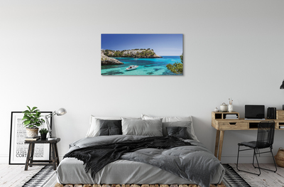 Tableaux sur toile canvas Espagne cliffs côte de la mer