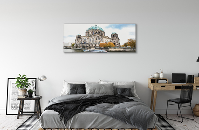 Tableaux sur toile canvas Allemagne cathédrale de berlin rivière